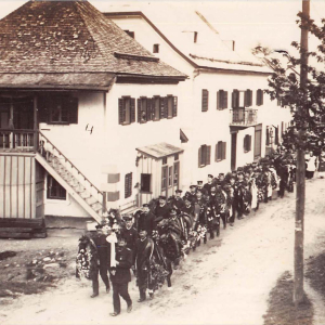 Begräbnis Bürgermeister Josef Steinbacher, 06.05.1916