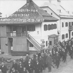 Begräbnis Bürgermeister Josef Steinbacher, 06.05.1916
