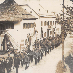 Begräbnis Bürgermeister Josef Steinbacher, 06.05.1916