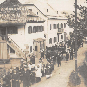 Begräbnis Bürgermeister Josef Steinbacher, 06.05.1916